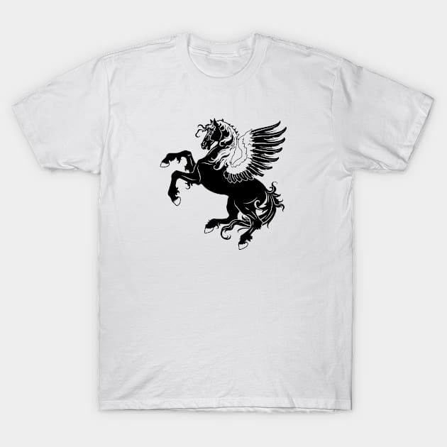 Pegasus T-Shirt by KC Happy Shop